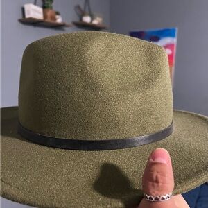 Green cute hat still new with tags